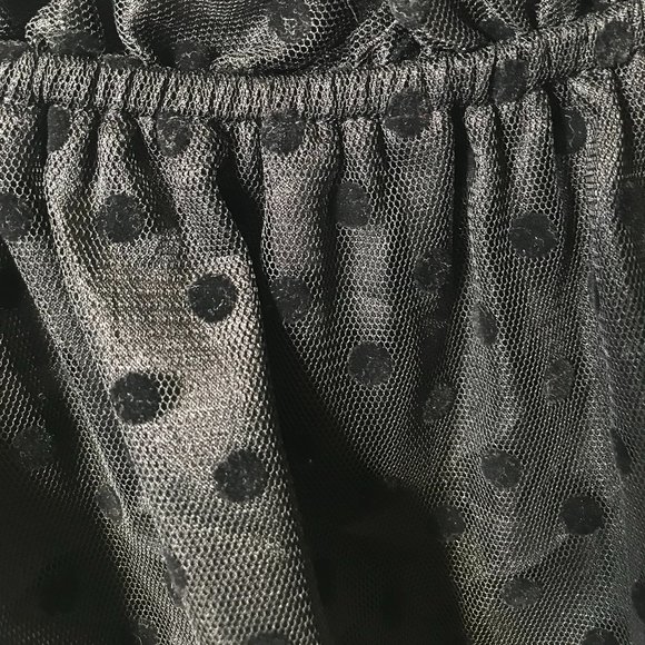 Sheer Polka Dot Top - Picture 4 of 4